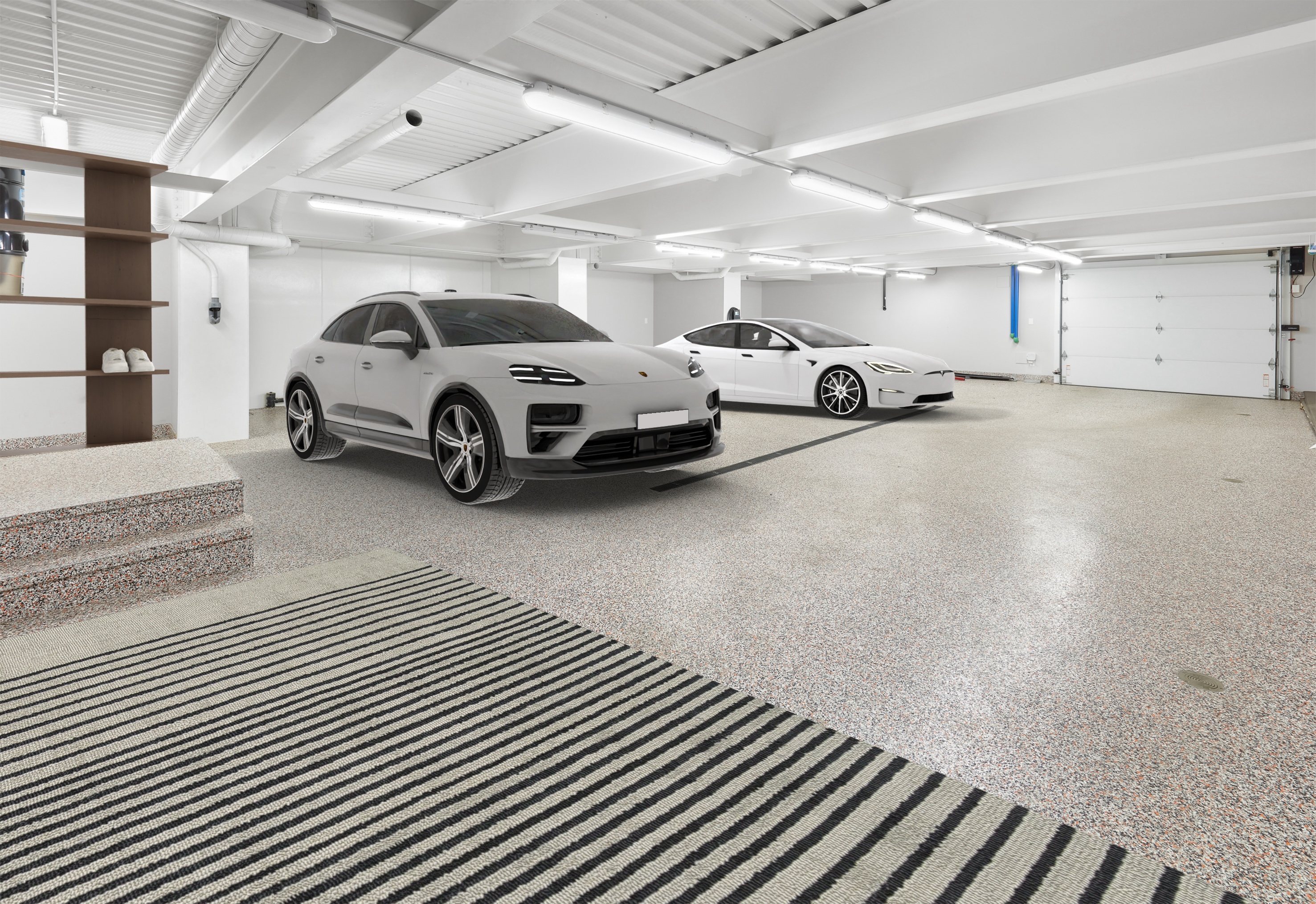 Parkade in 46 Kingsford Crescent home for sale in St. Albert by Holland & Associates Real Estate.